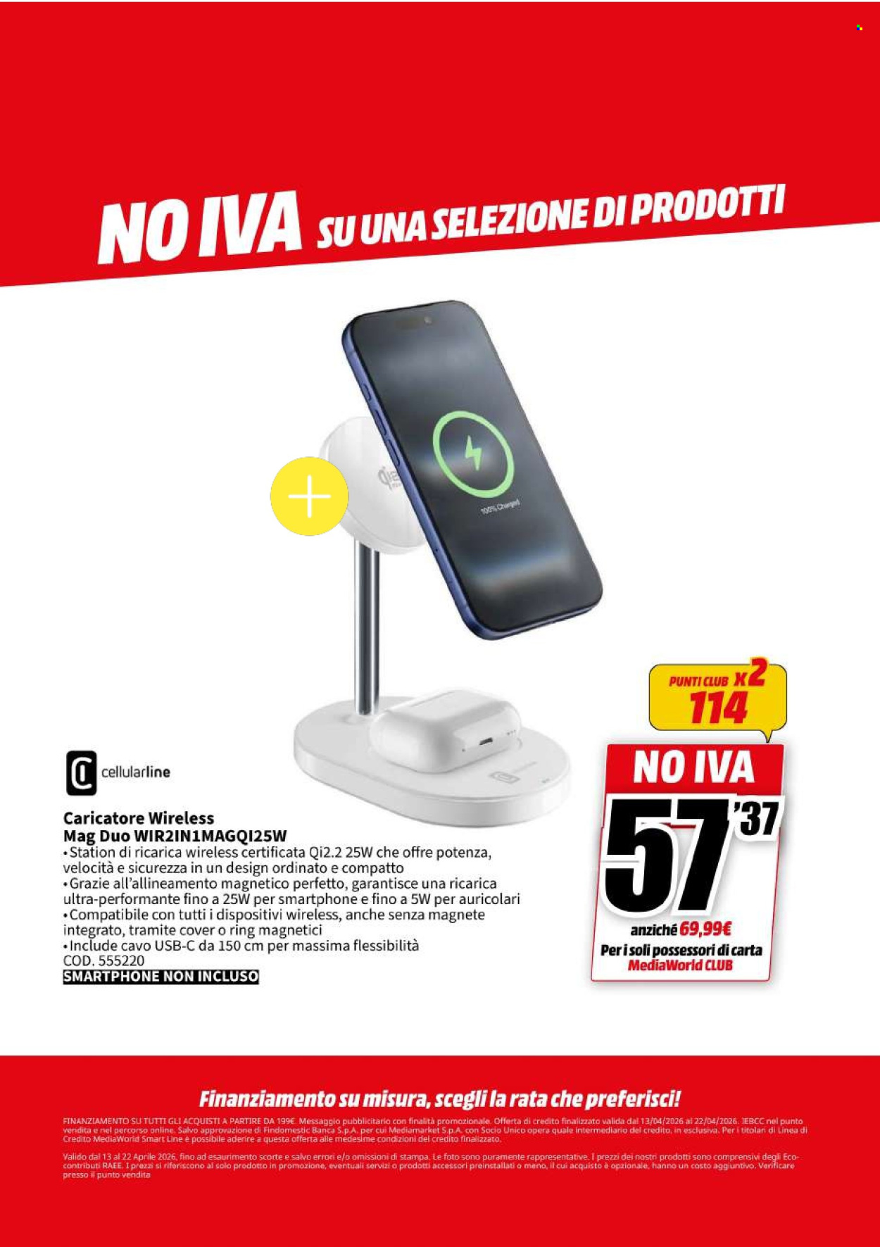 Volantino MediaWorld - 13/4/2026 - 22/4/2026. Pagina 30