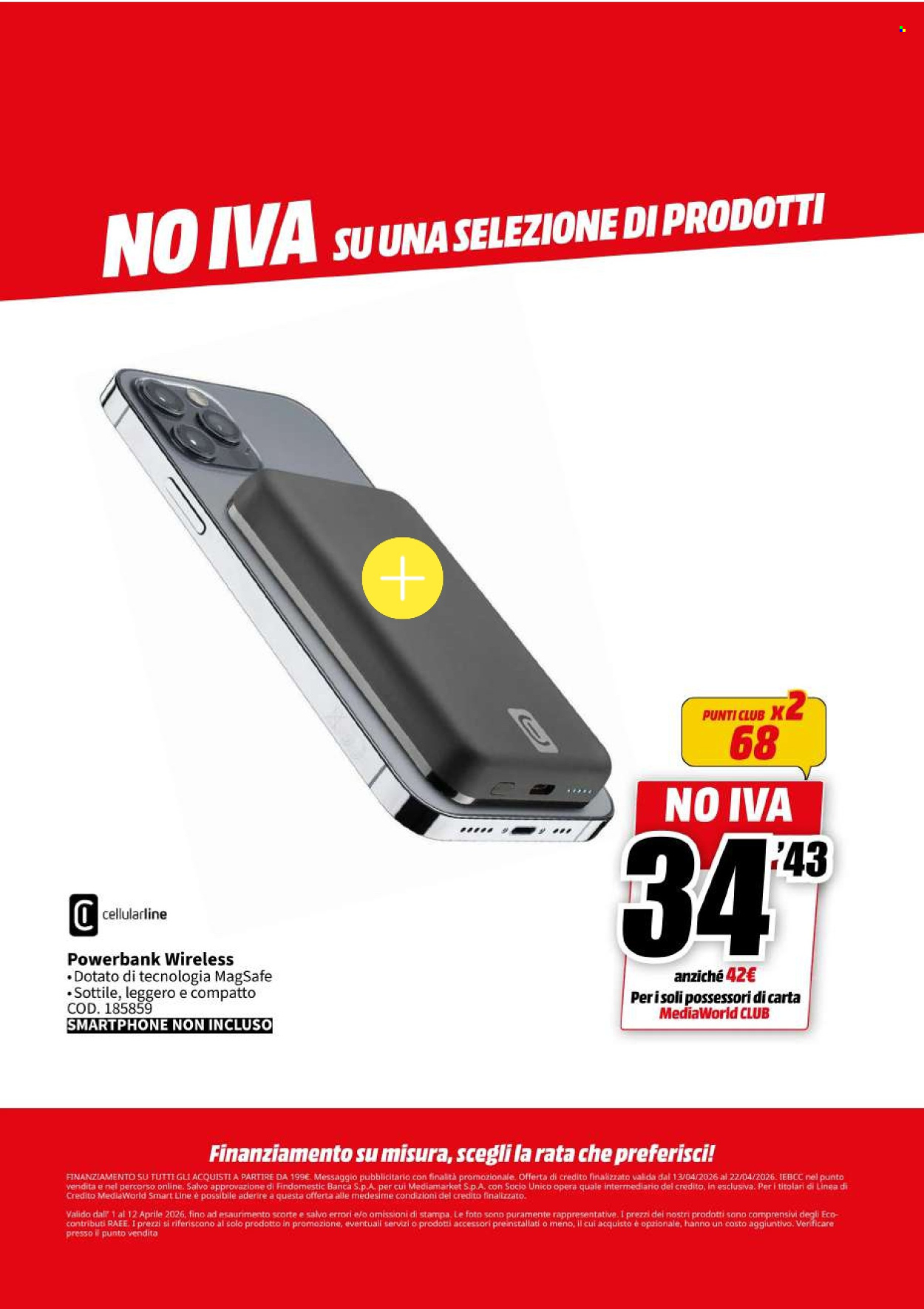 Volantino MediaWorld - 13/4/2026 - 22/4/2026. Pagina 31