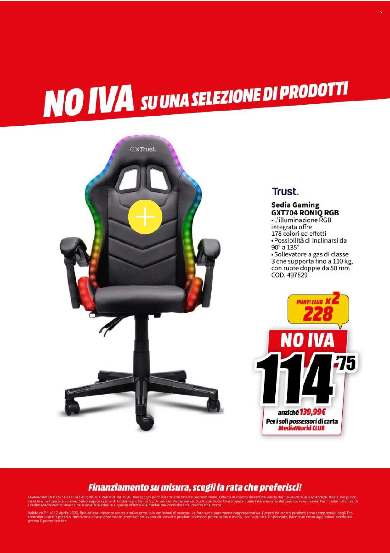 Volantino MediaWorld - 13/4/2026 - 22/4/2026. Pagina 38