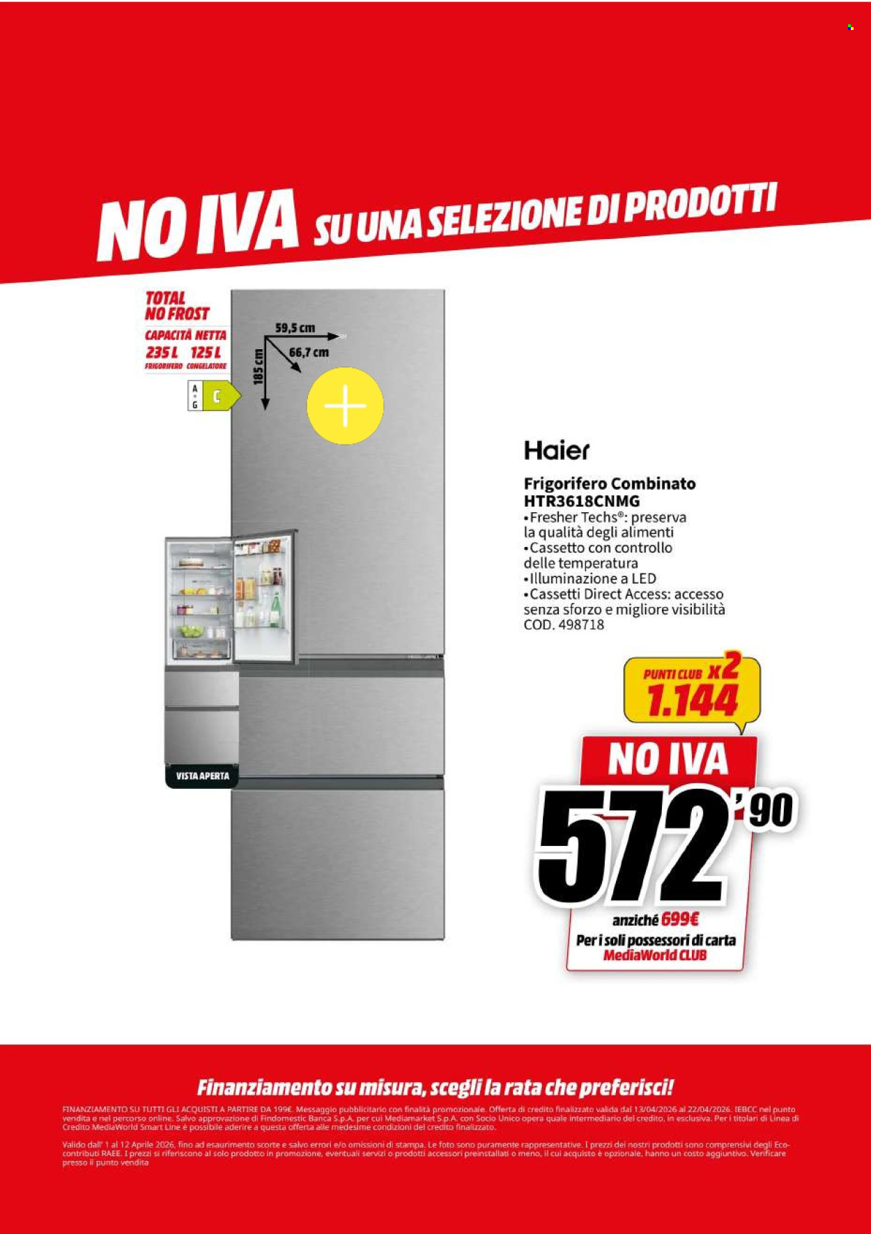 Volantino MediaWorld - 13/4/2026 - 22/4/2026. Pagina 39
