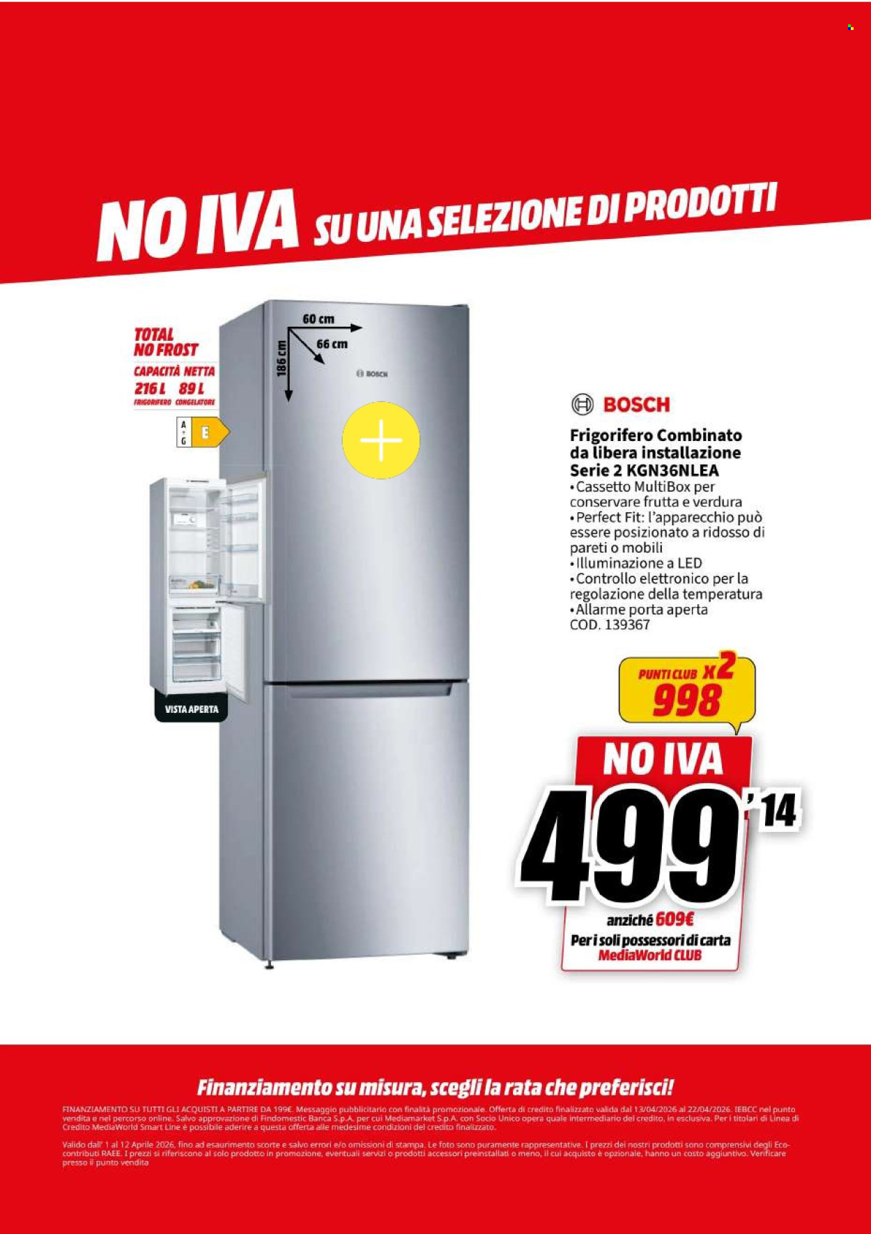 Volantino MediaWorld - 13/4/2026 - 22/4/2026. Pagina 40