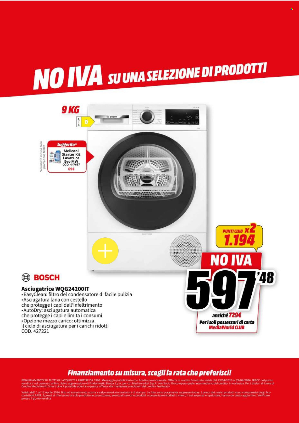 Volantino MediaWorld - 13/4/2026 - 22/4/2026. Pagina 41