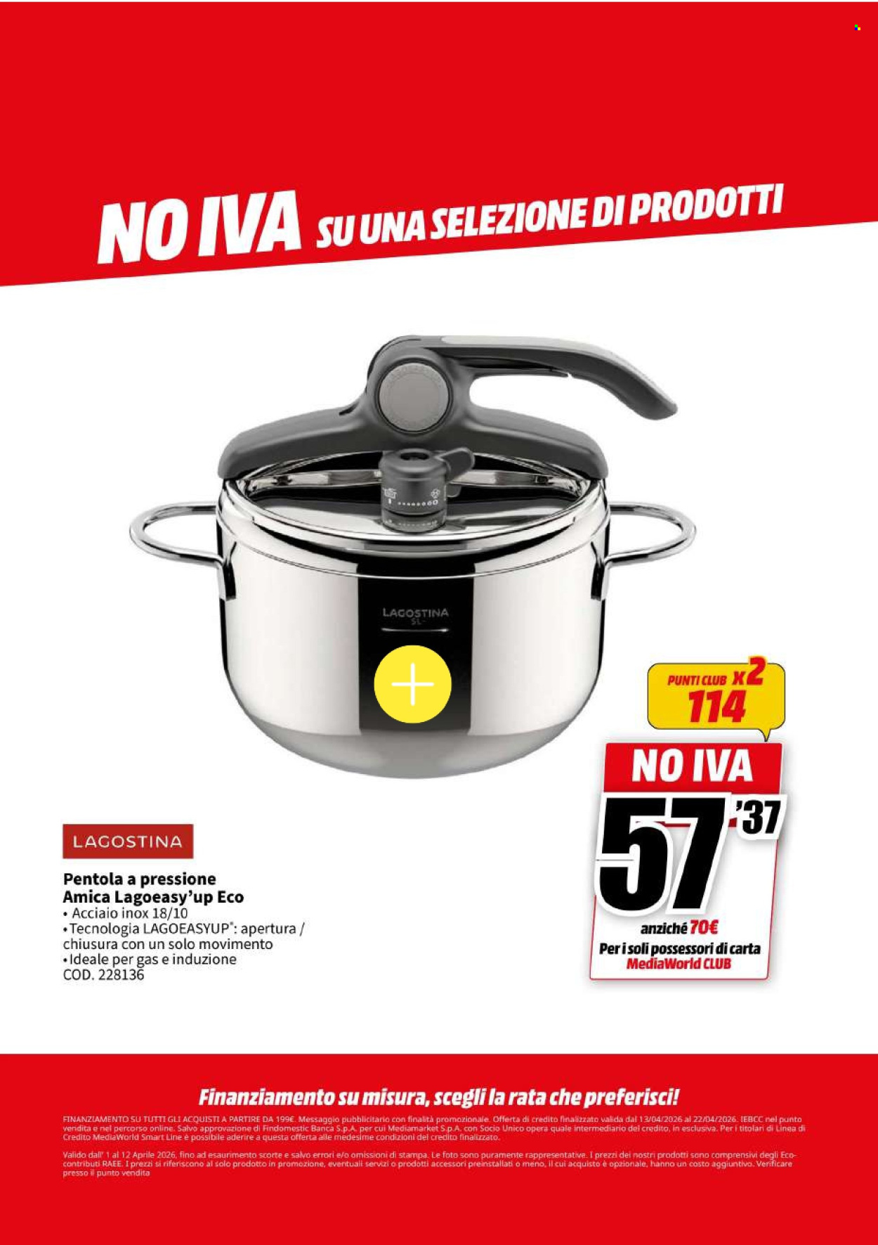 Volantino MediaWorld - 13/4/2026 - 22/4/2026. Pagina 49