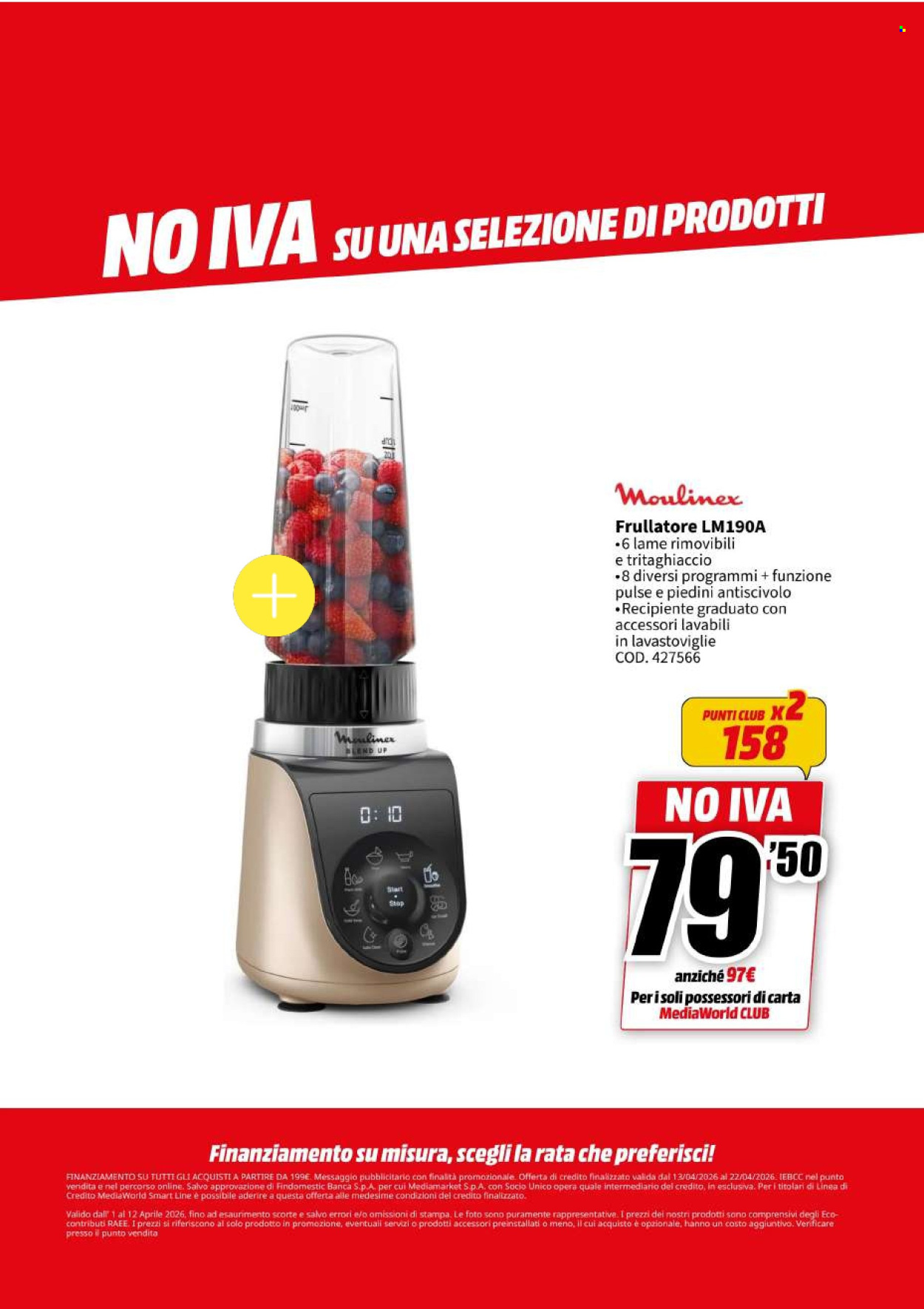 Volantino MediaWorld - 13/4/2026 - 22/4/2026. Pagina 51