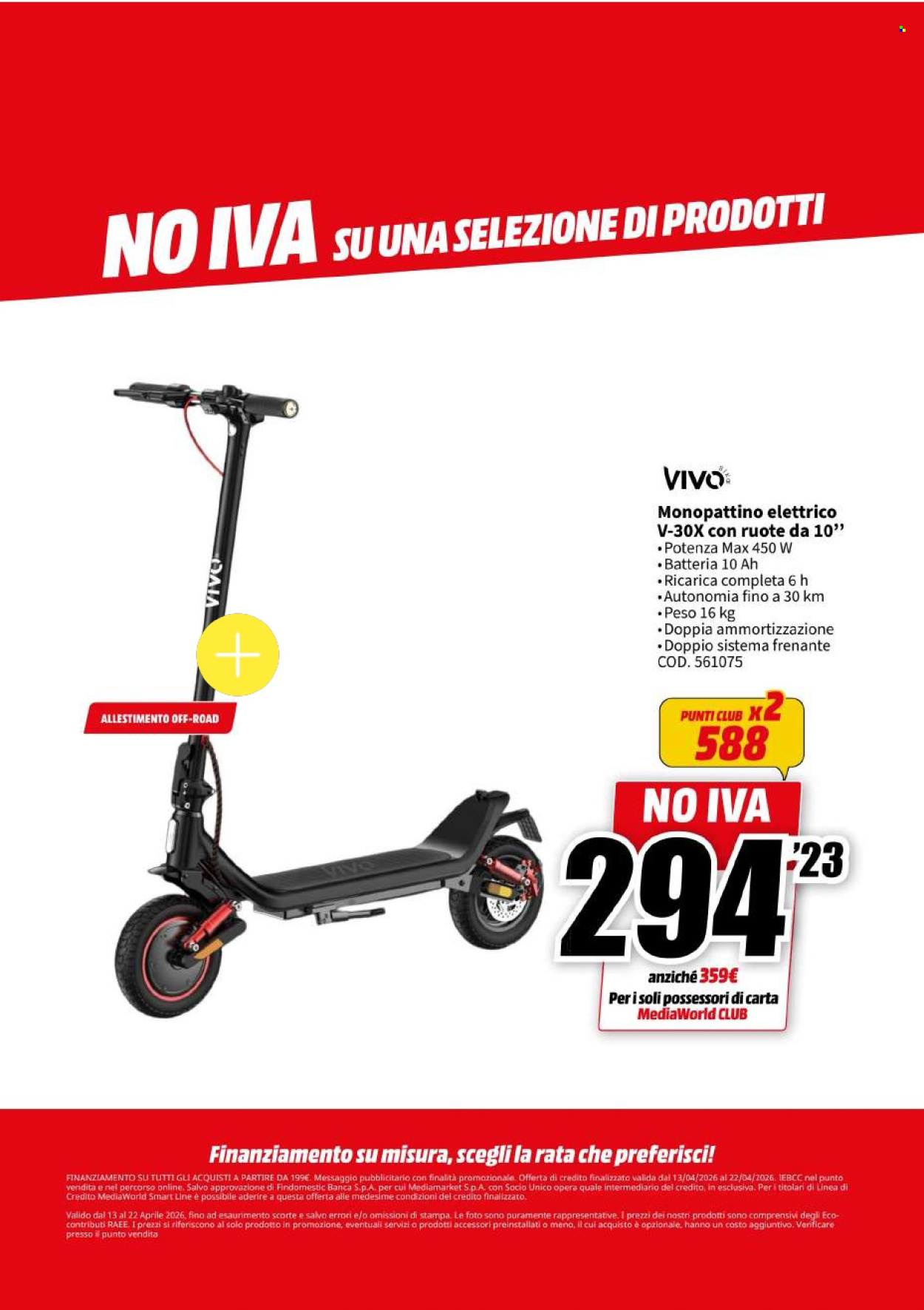 Volantino MediaWorld - 13/4/2026 - 22/4/2026. Pagina 61