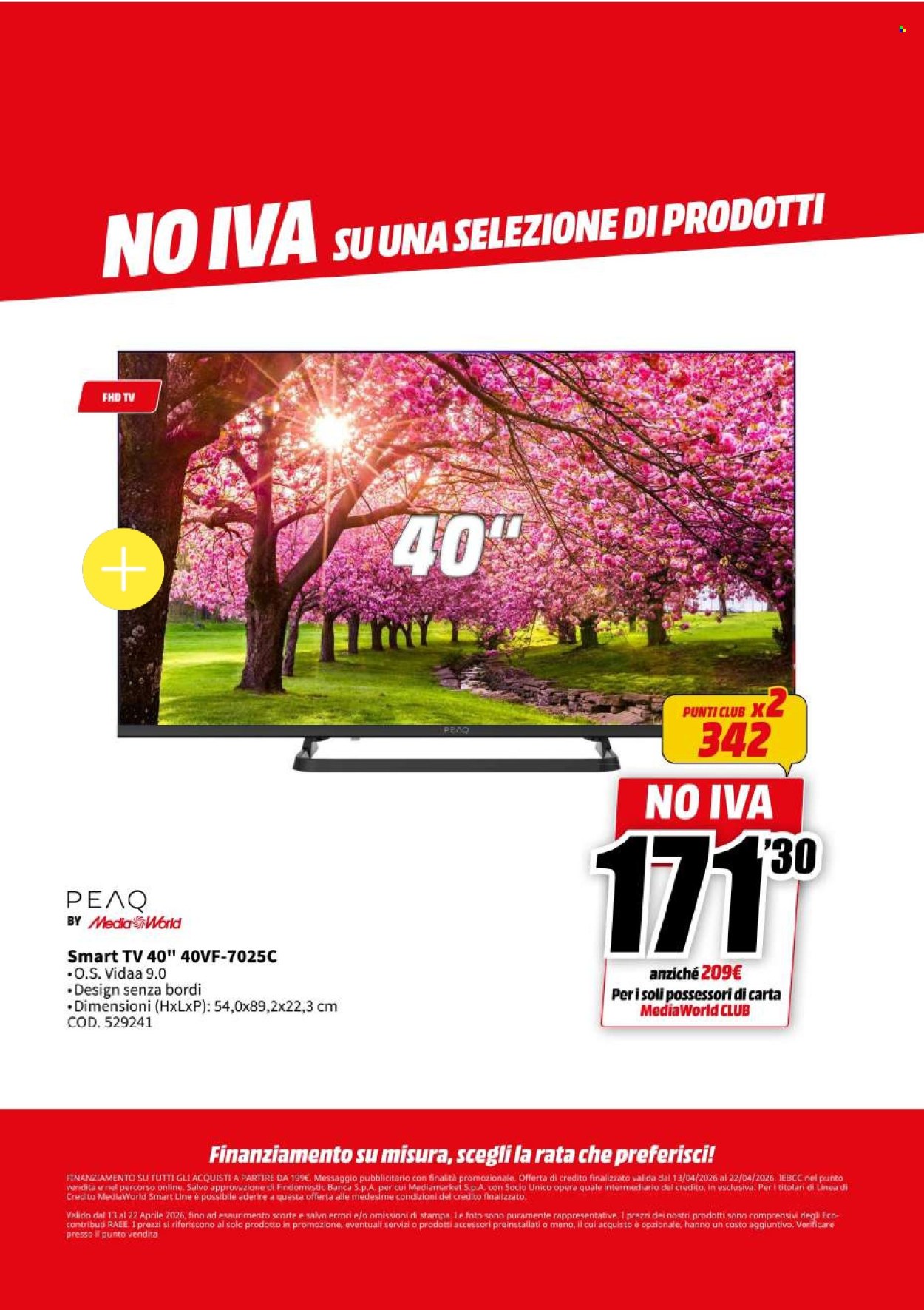 Volantino MediaWorld - 13/4/2026 - 22/4/2026. Pagina 63
