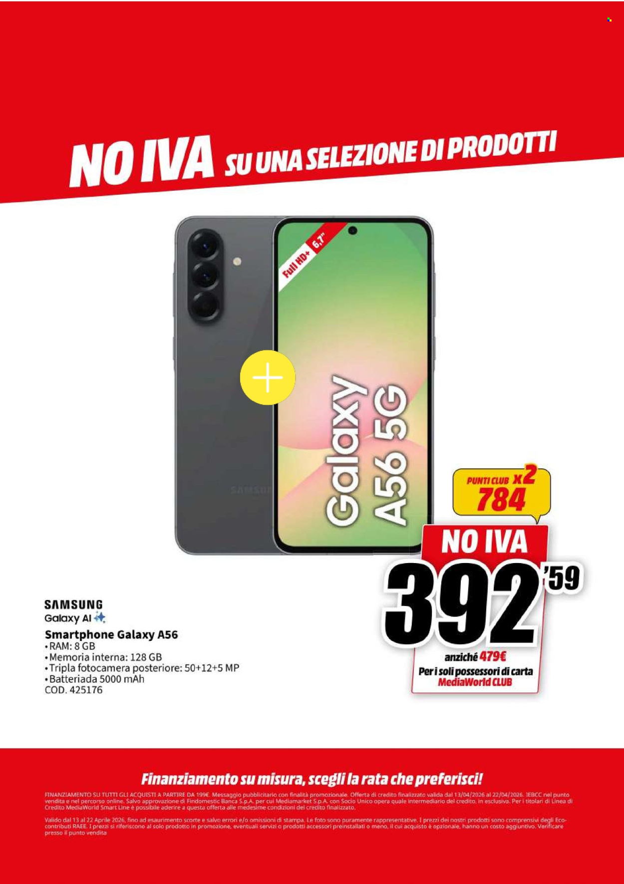 Volantino MediaWorld - 13/4/2026 - 22/4/2026. Pagina 67