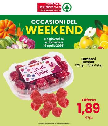 Volantino Eurospar - 16/4/2026 - 19/4/2026.