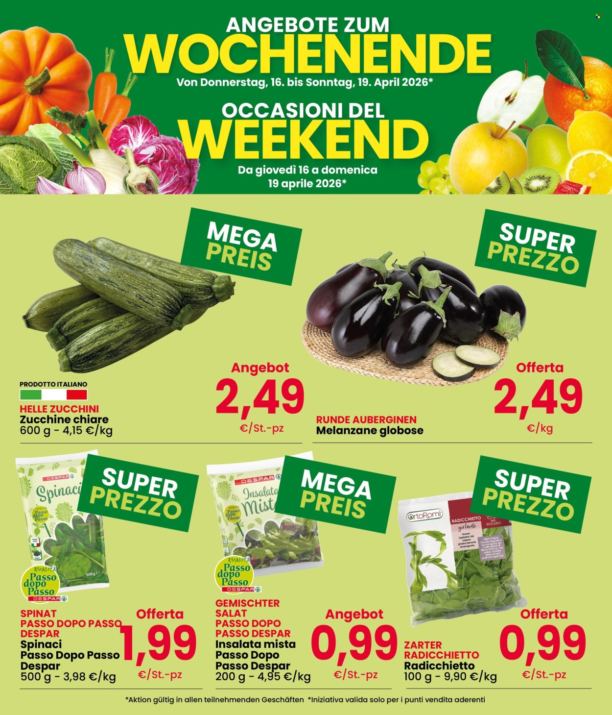 Volantino Eurospar - 16/4/2026 - 19/4/2026. Pagina 3