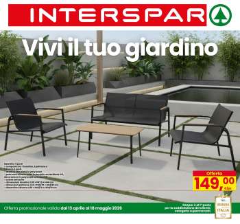 Volantino Interspar - 13/4/2026 - 18/5/2026.
