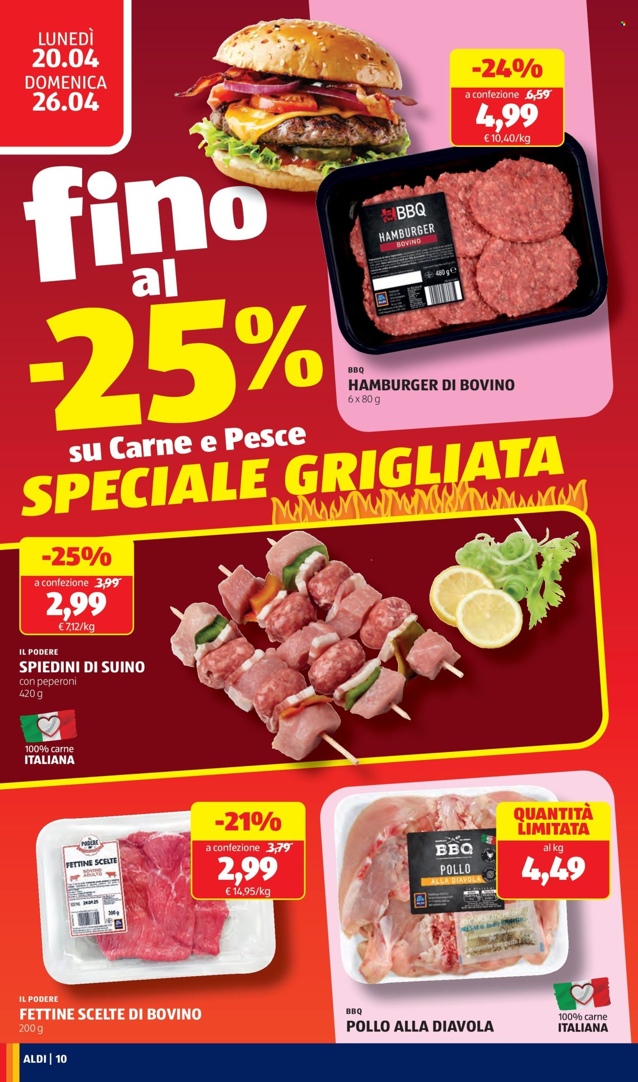 Volantino Aldi - 20/4/2026 - 26/4/2026. Pagina 10