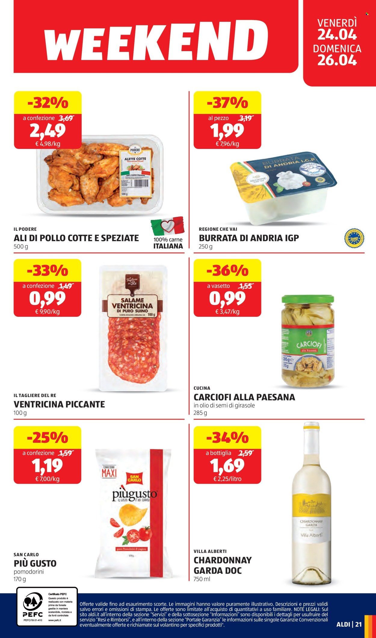 Volantino Aldi - 20/4/2026 - 26/4/2026. Pagina 21