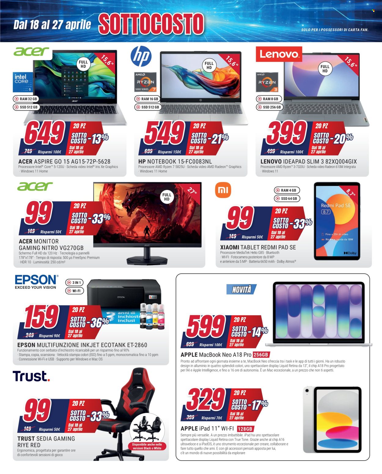 Volantino Trony - 18/4/2026 - 27/4/2026. Pagina 5