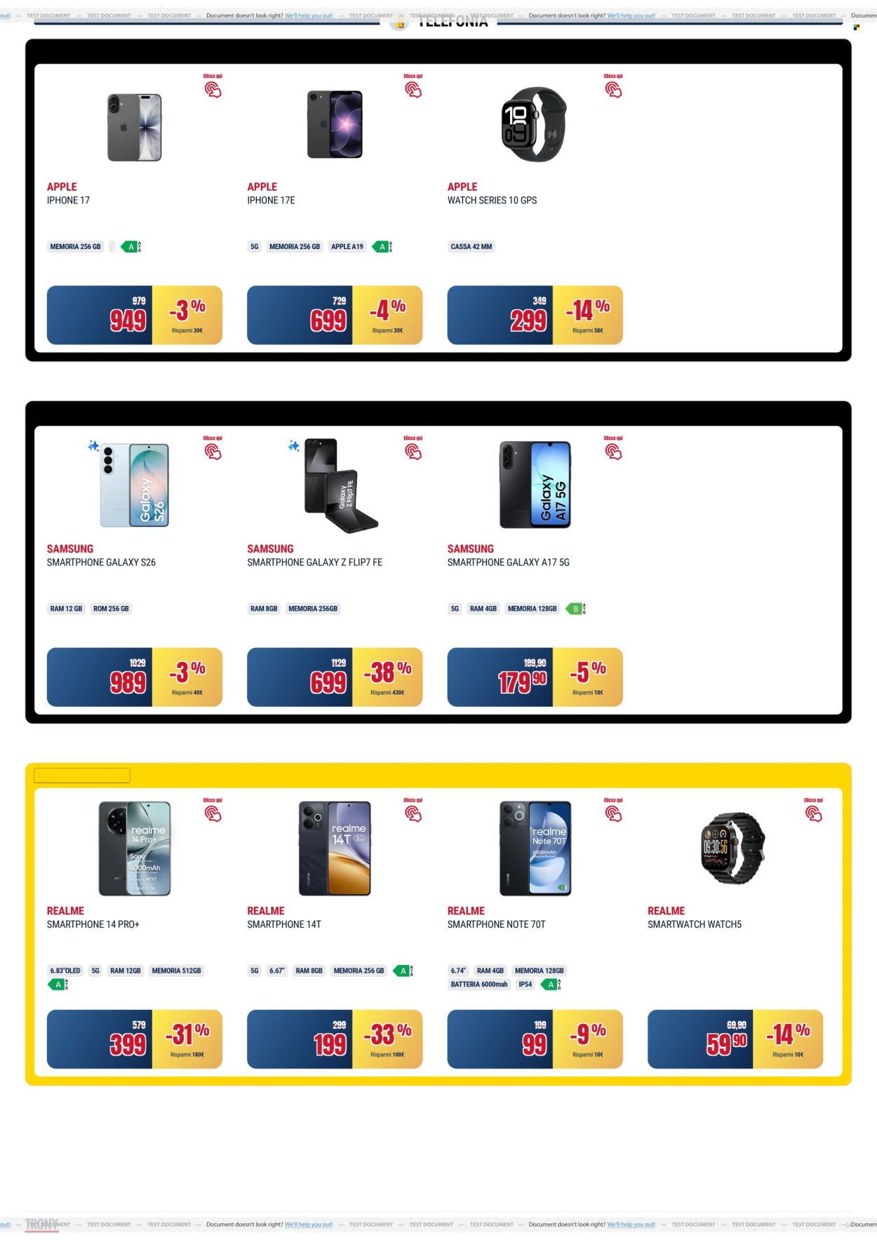 Volantino Trony - 16/4/2026 - 27/4/2026. Pagina 4