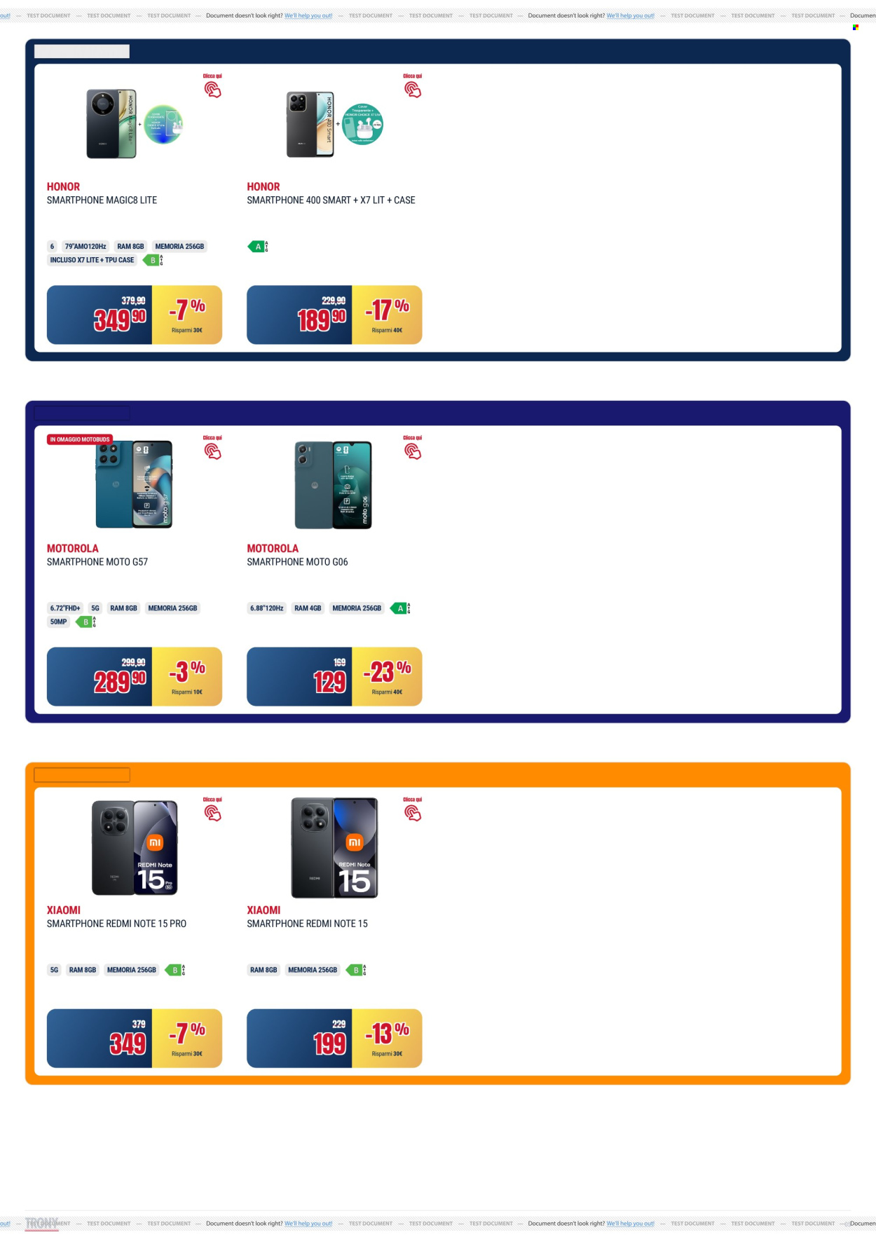 Volantino Trony - 16/4/2026 - 27/4/2026. Pagina 5