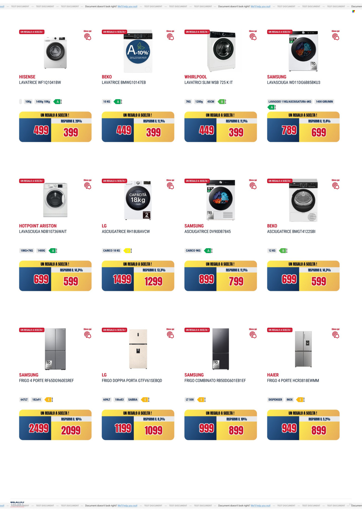 Volantino Trony - 16/4/2026 - 27/4/2026. Pagina 11