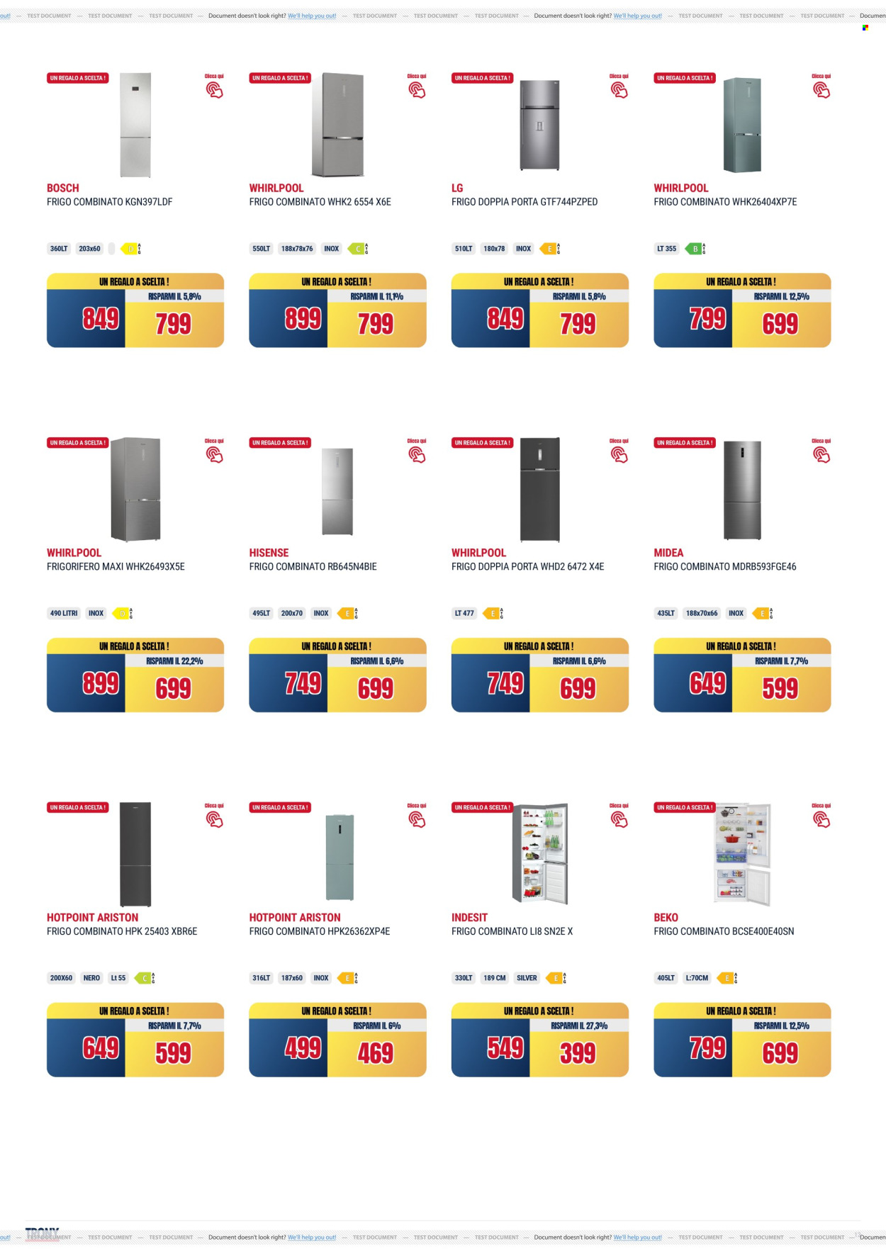 Volantino Trony - 16/4/2026 - 27/4/2026. Pagina 12