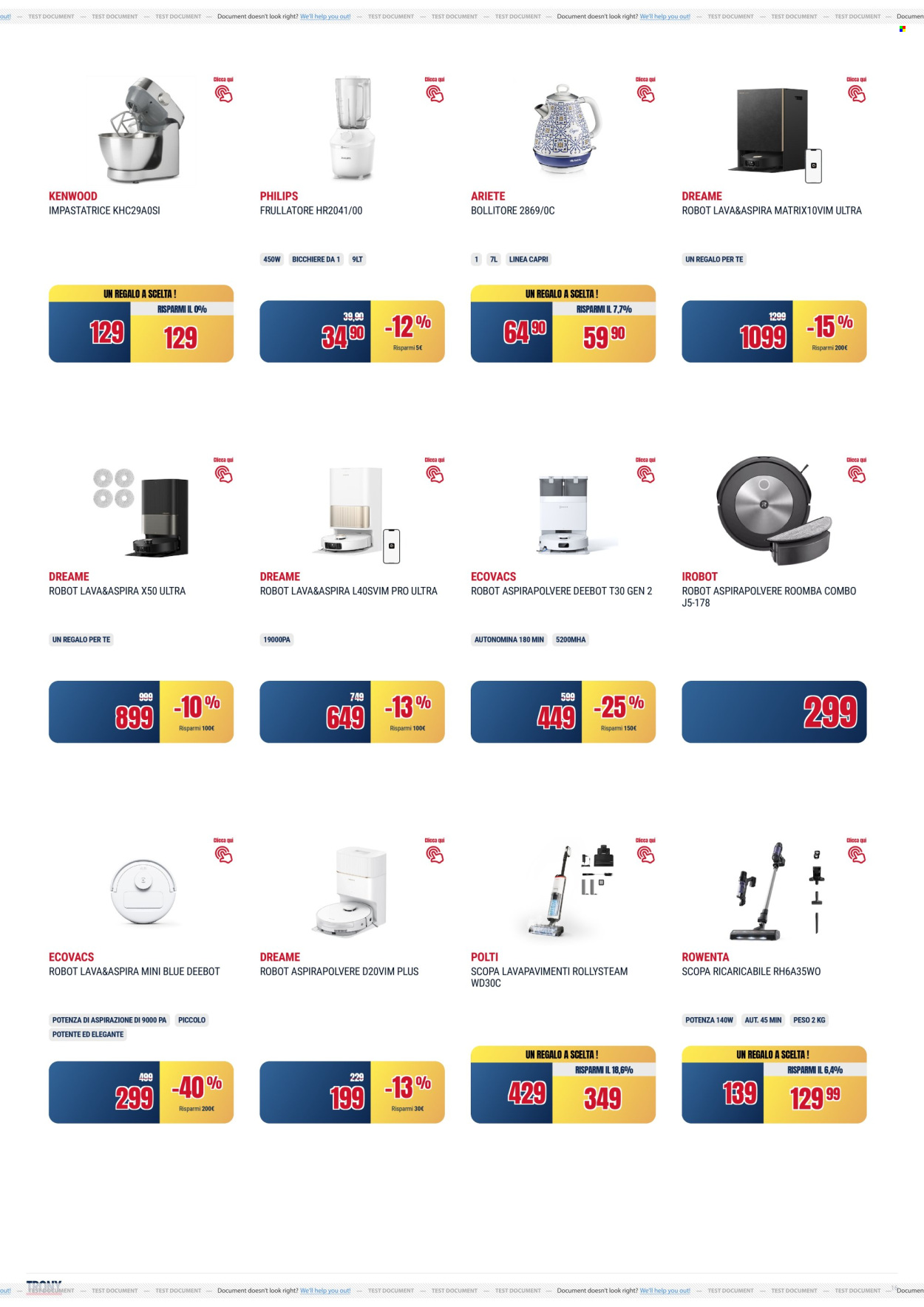 Volantino Trony - 16/4/2026 - 27/4/2026. Pagina 16