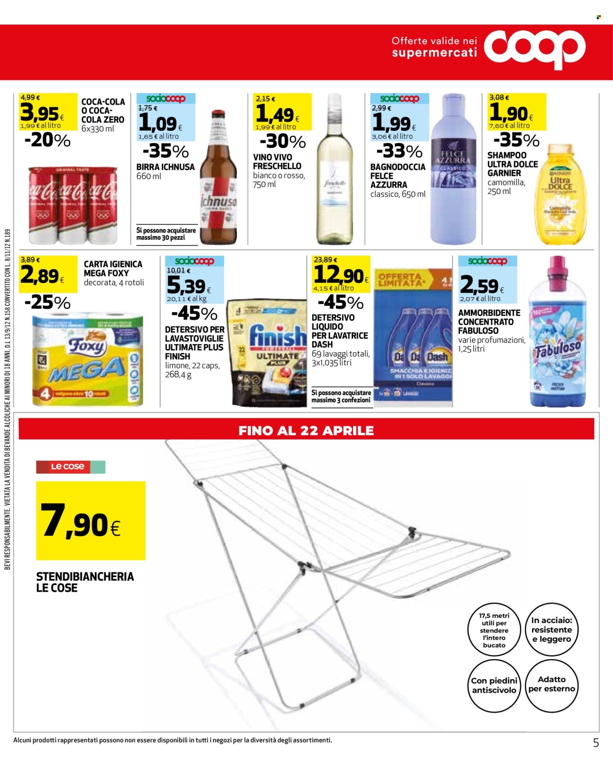 Volantino Coop - 16/4/2026 - 29/4/2026. Pagina 5