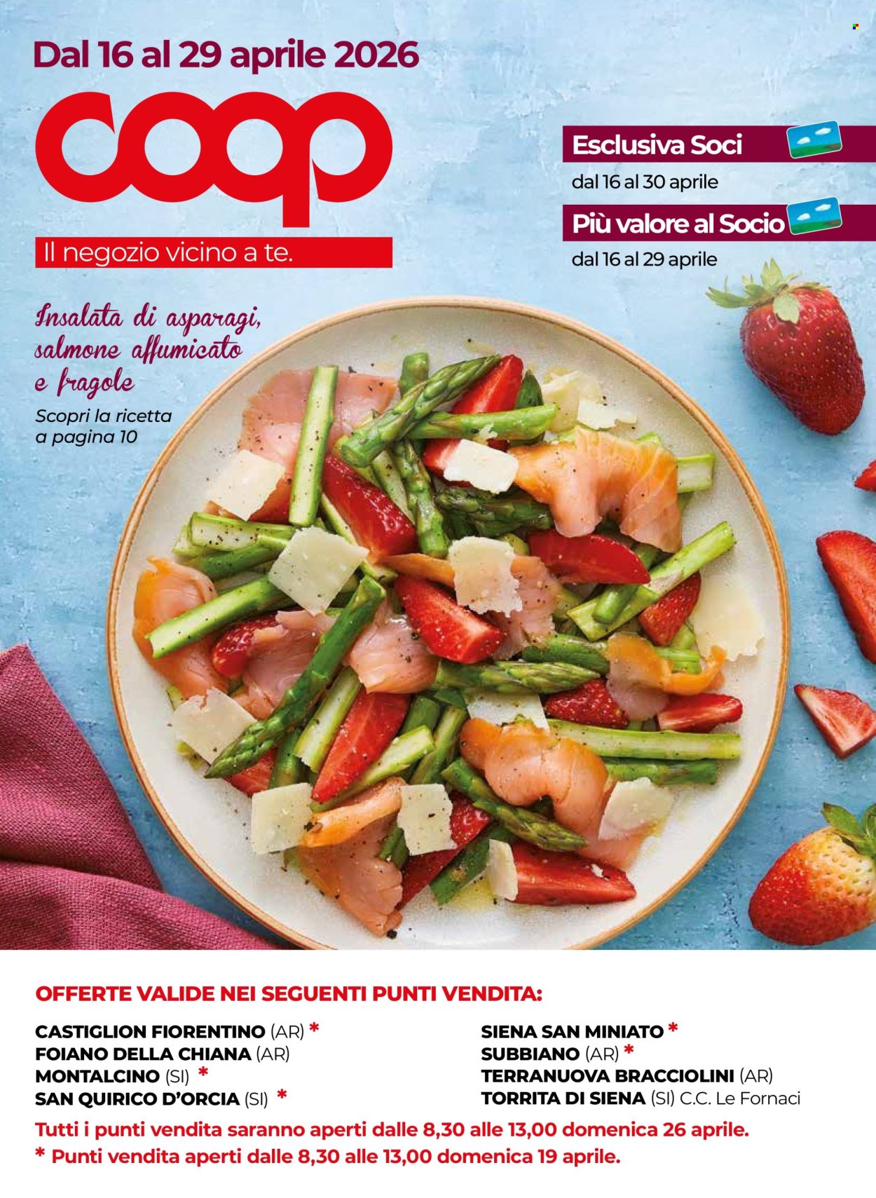 Volantino Coop - 16/4/2026 - 29/4/2026. Pagina 1