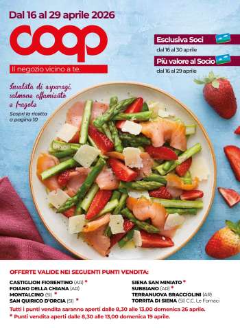 Volantino Coop - 16/4/2026 - 29/4/2026.
