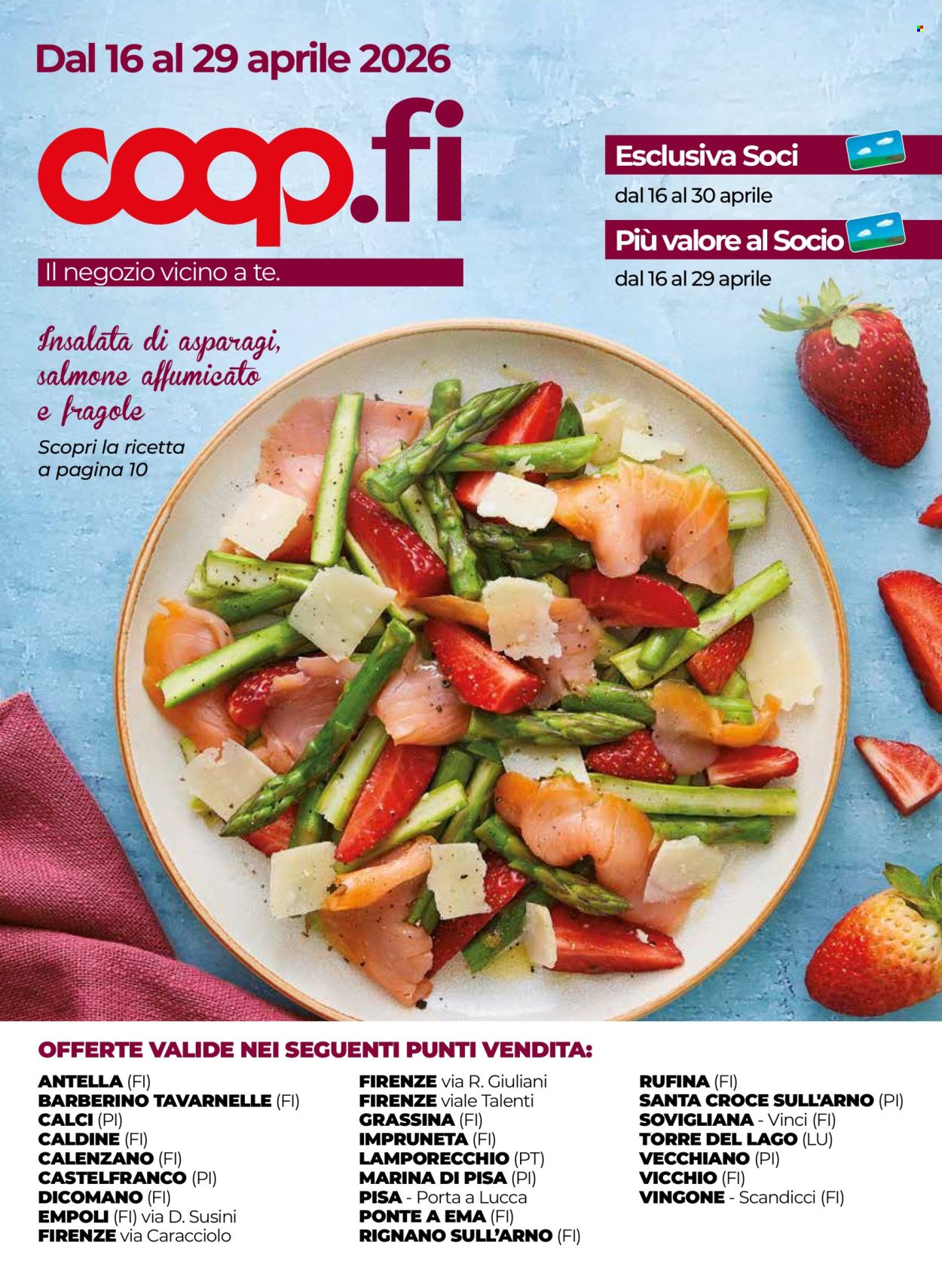 Volantino Coop - 16/4/2026 - 29/4/2026. Pagina 1