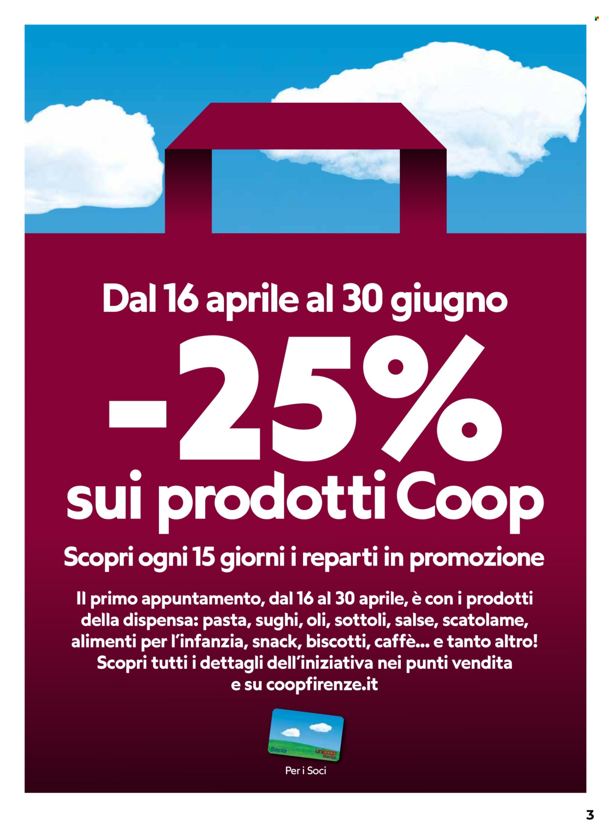 Volantino Coop - 16/4/2026 - 29/4/2026. Pagina 3