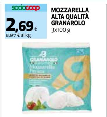 Mozzarella Alta Qualità Granarolo
