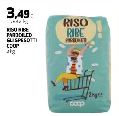 RISO RIBE PARBOILED GLI SPESOTTI COOP