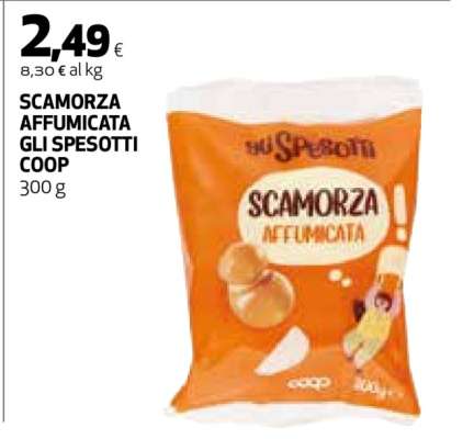 SCAMORZA AFFUMICATA GLI SPESOTTI COOP