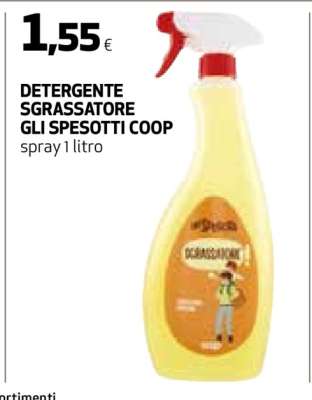 DETERGENTE SGRASSATORE GLI SPESOTTI COOP