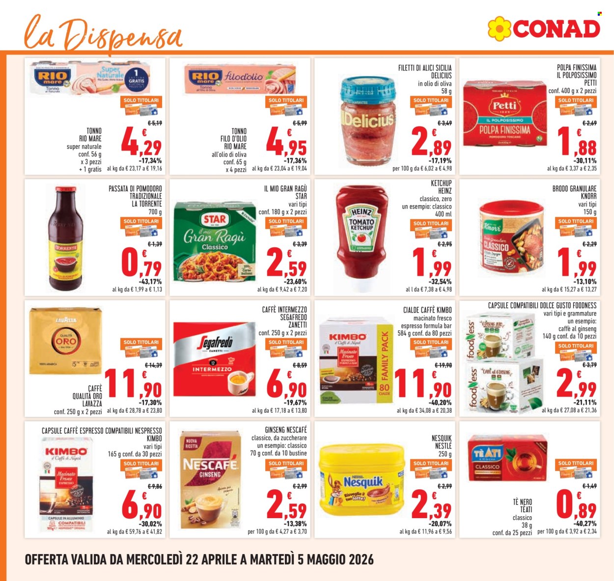 Volantino Conad - 22/4/2026 - 5/5/2026. Pagina 16