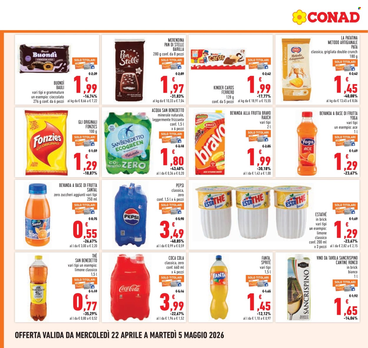 Volantino Conad - 22/4/2026 - 5/5/2026. Pagina 20