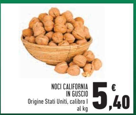 Noci California in Guscio