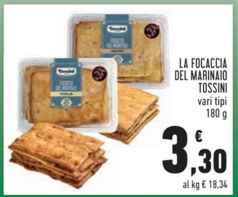 La Focaccia del Marinaio Tossini