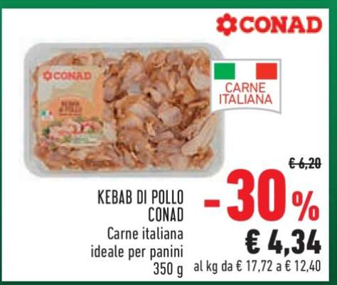 Kebab di Pollo Conad