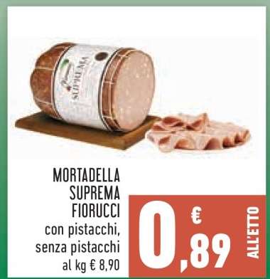 Mortadella Suprema Fiorucci