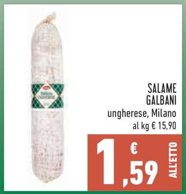 SALAME GALBANI