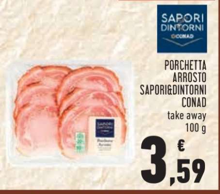 Porchetta Arrosto Sapori&Dintorni Conad
