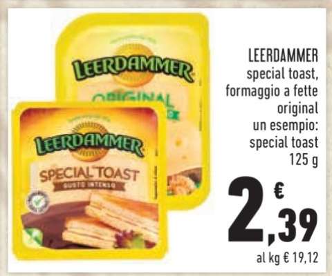 Leerdammer Special Toast