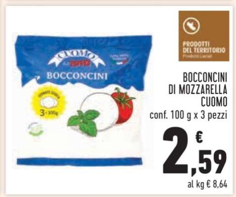 Bocconcini di Mozzarella Cuomo
