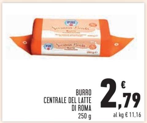 Burro Centrale del Latte di Roma