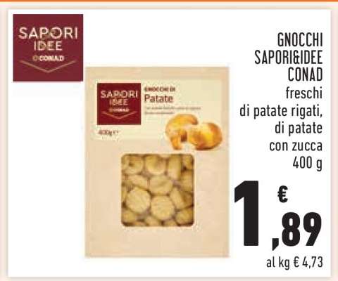 Gnocchi SAPORI&IDEE CONAD