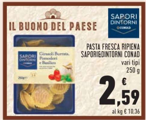 Pasta Fresca Ripiena Sapori&Dintorni Conad