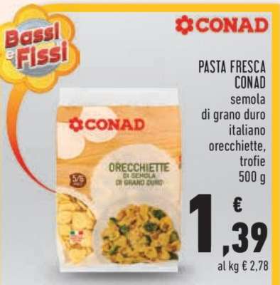 Pasta fresca CONAD