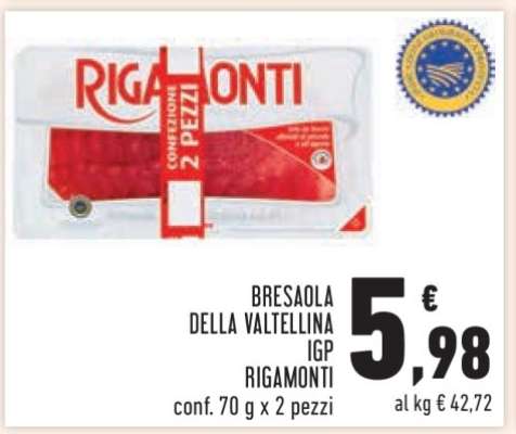 Bresaola della Valtellina IGP Rigamonti
