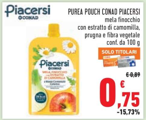 PUREA POUCH CONAD PIACERSI