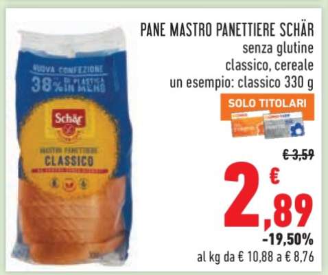 Pane Mastro Panettiere Schär