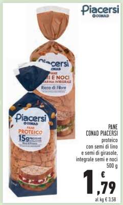 PANE CONAD PIACERSI