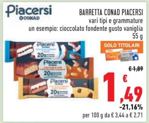 BARRETTA CONAD PIACERSI